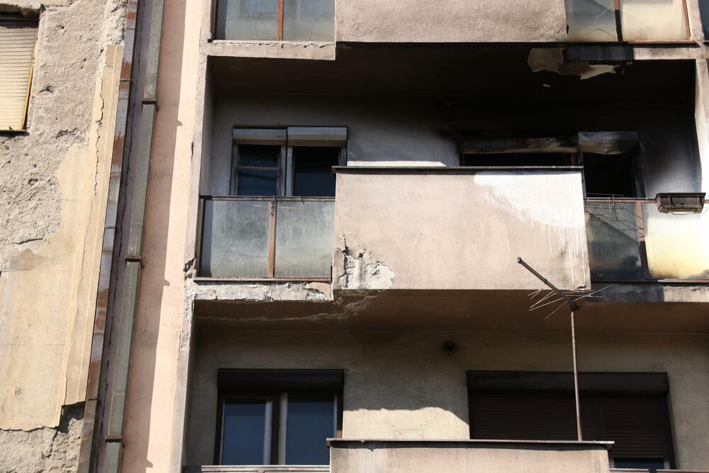 Požar u Sarajevskoj, Požar