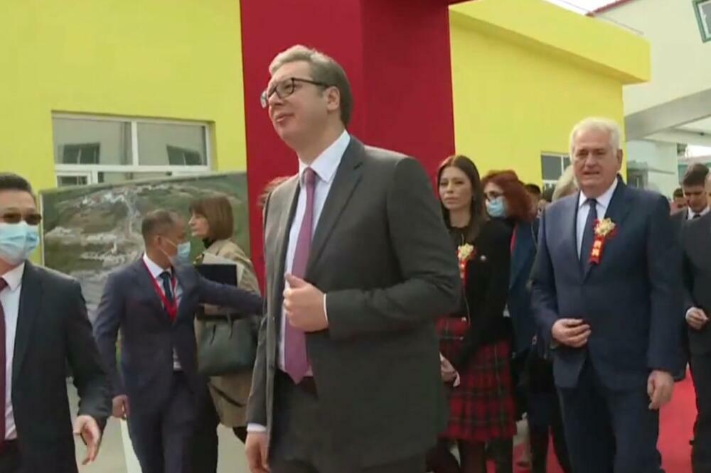 VUČIĆ U BORU: Svečano otvoren rudnik bakra i zlata (VIDEO)
