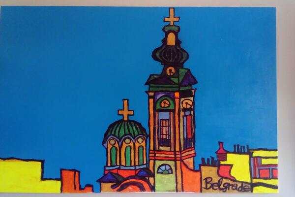 OTVARANJE IZLOŽBE "CRKVE I PEJZAŽI" SMILJE PROTIĆ: Obuhvata 20 radova i biće izložena do 2. novembra! (FOTO)