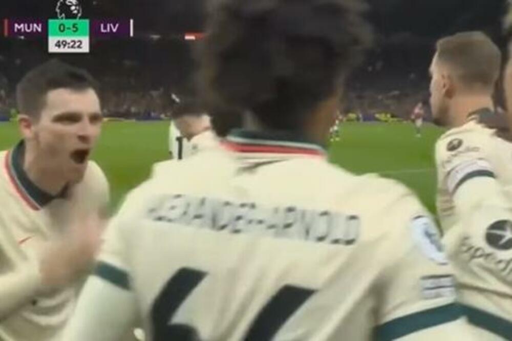 HTEO JE JOŠ VIŠE DA PONIZE JUNAJTED: Na 5:0 urlao: "Nastavite ovako, budite NEMILOSRDNI! (VIDEO)