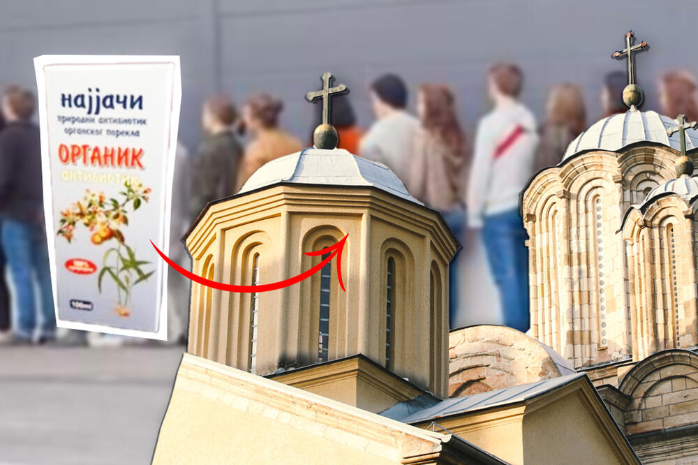SRBI MASOVNO KUPUJU OVAJ ANTIBIOTIK IZ CRKVE ZA KORONU! Proizveden u manastiru, može da se kupi i u Beogradu (FOTO)