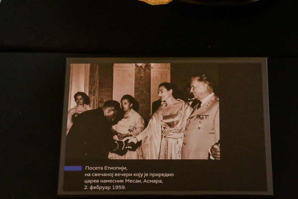 Jovanka Broz, Izložba, Jovanka Broz u boji