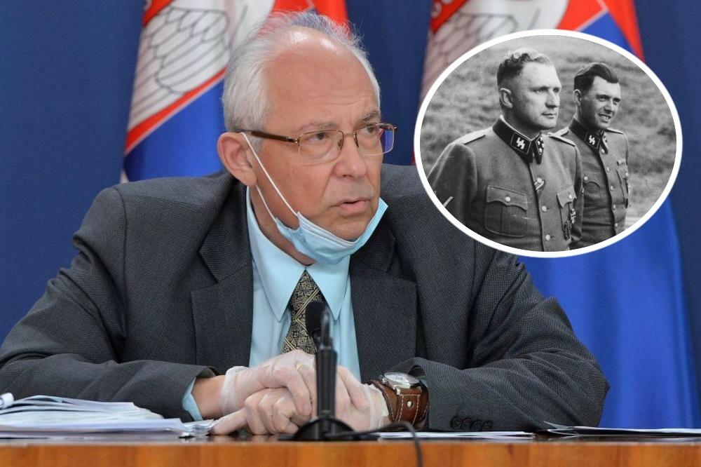 "LEKAR ZLOČINAC"! Evo zašto je doktora Kona pogodilo što su ga na protestu nazvali dr Mengele - "ANĐEO SMRTI"
