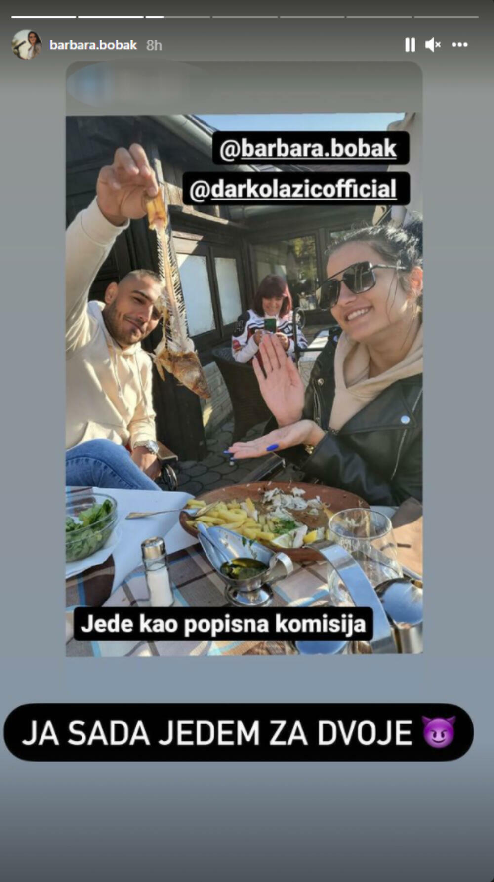 Barbara Bobak, Darko Lazić