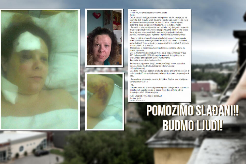 SLAĐA JE ZBOG DUGOVA POKUŠALA DA SE UBIJE, PA JE OSTALA NEPOKRETNA! Majka i ona grcaju u dugovima, a obe su BOLESNE