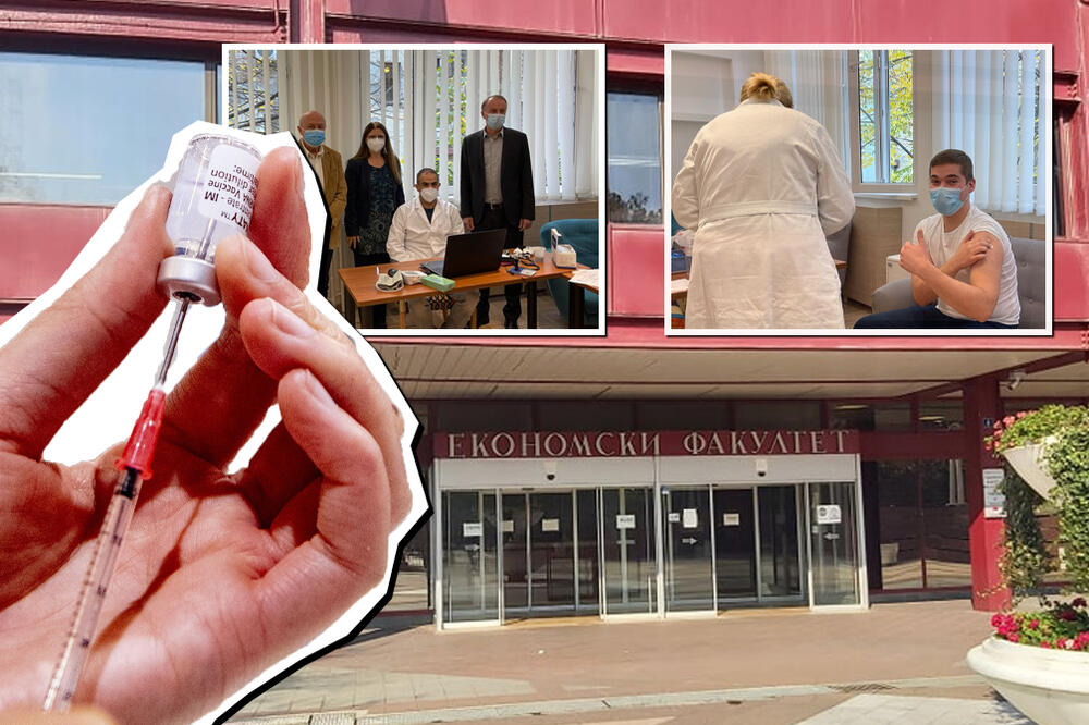 SOLIDAN ODZIV, MORALO BI BOLJE! Posetili smo VAKCINALNI PUNKT NA EKONOMSKOM FAKULTETU, lekar nam je otkrio DETALJE