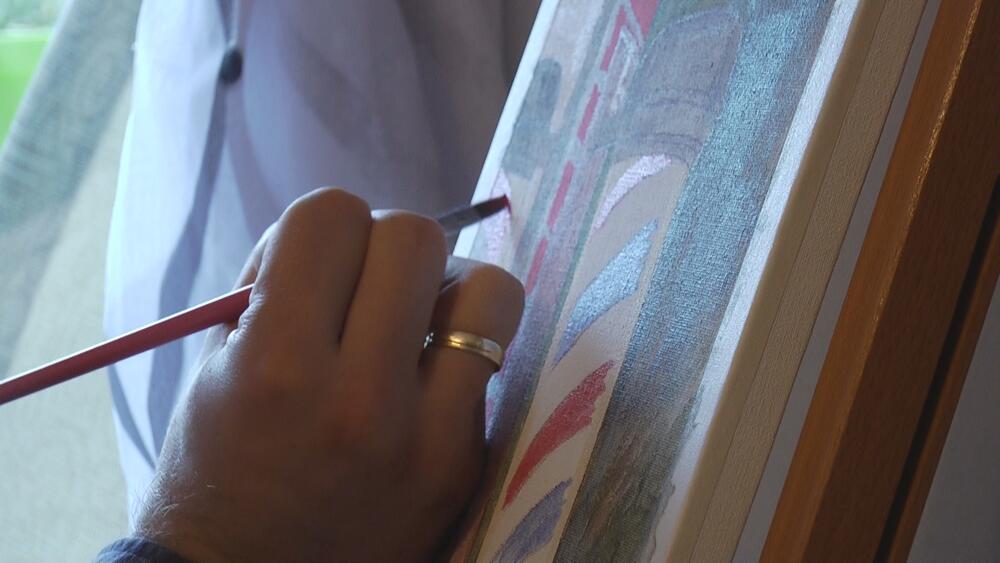 Stefan Orlović, Slikarstvo