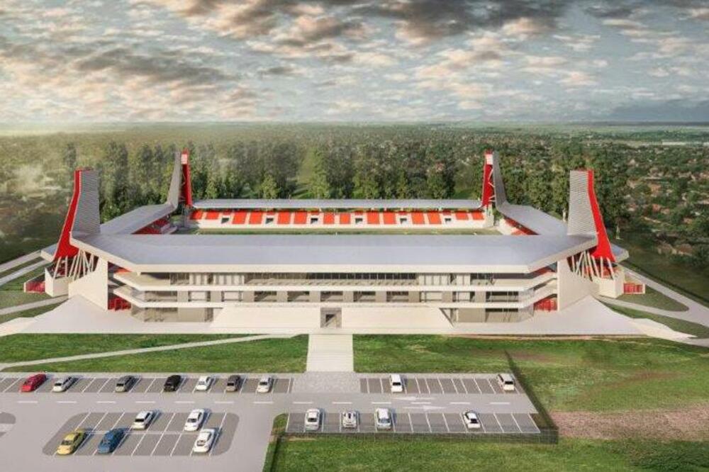 PLODNA BANATSKA ZEMLJA: Trećeligašu "niče" fantastičan stadion (FOTO)