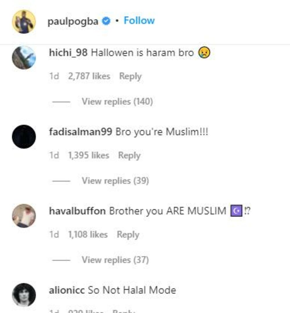 Komentari, Pol Pogba