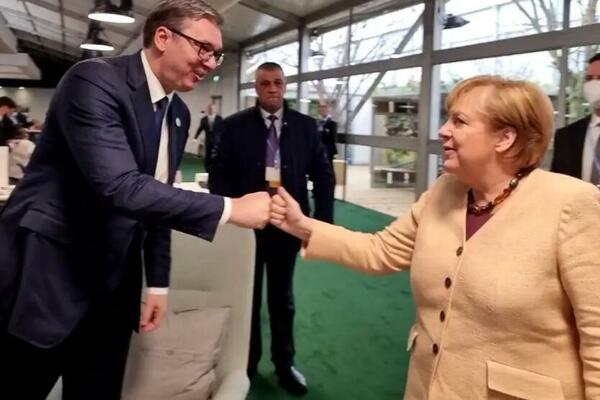"UVEK JE ZADOVOLJSTVO VIDETI VELIKOG LIDERA I PRIJATELJA": Vučić srdačno sa liderima evropskih zemalja (VIDEO)