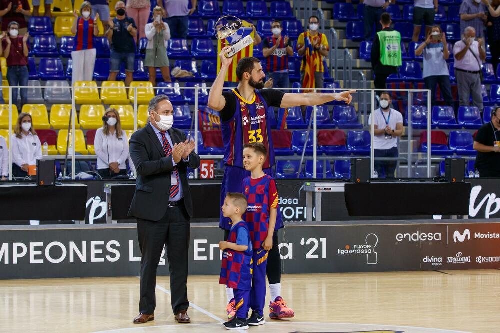 MIROTIĆ SAMO REĐA NAGRADE: Košarkaš Barse, MVP oktobra meseca kao i devetog kola Evrolige!