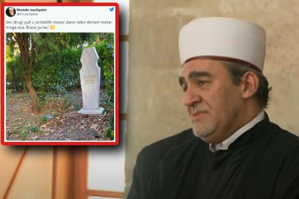VANDALI OSKRNAVILI DRUGI PUT U MESEC DANA MEZAR NJEGOVOG OCA: Mustafa otkriva za Espreso sve o ovom gnusnom činu