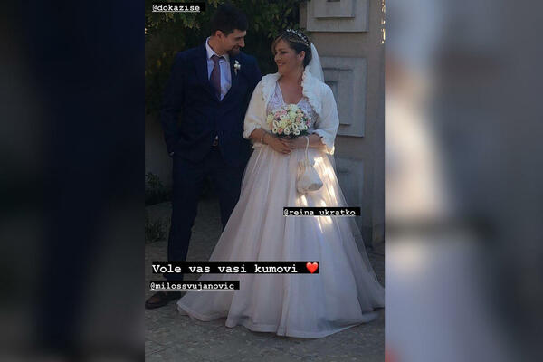 NOVI DETALJI SA VENČANJA ĆERKE ZORICE BRUNCLIK! Mlada u PRELEPOJ VENČANICI izašla iz crkve!