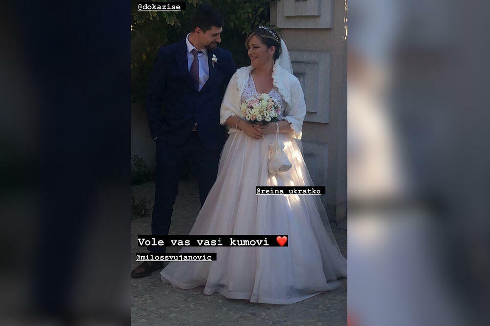 NOVI DETALJI SA VENČANJA ĆERKE ZORICE BRUNCLIK! Mlada u PRELEPOJ VENČANICI izašla iz crkve!