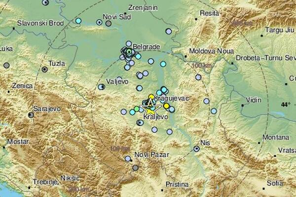 Novi zemljotres pogodio Srbiju!