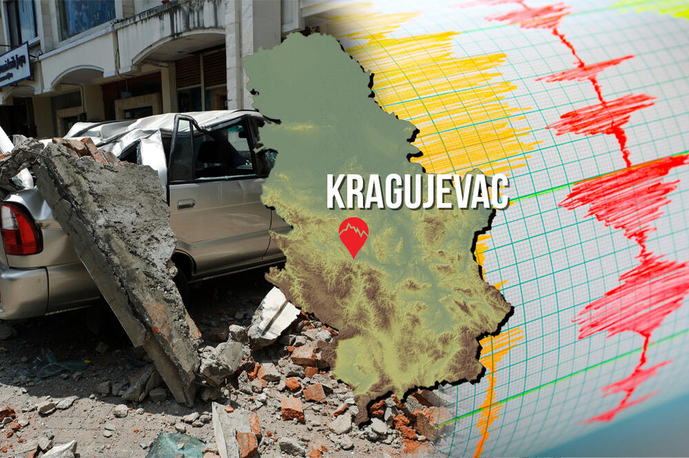 KRAGUJEVAC POGODIO ZEMLJOTRES, NISTE NI OSETILI: Još DVA potresa tla registrovana u Srbiji