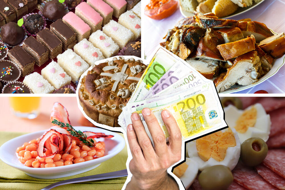 IZRAČUNALI SMO KOLIKO KOŠTA SLAVA U SRBIJI! Ukoliko je POSNA, izaći će vas skuplje, 1 NAMIRNICA posebno KOŠTA