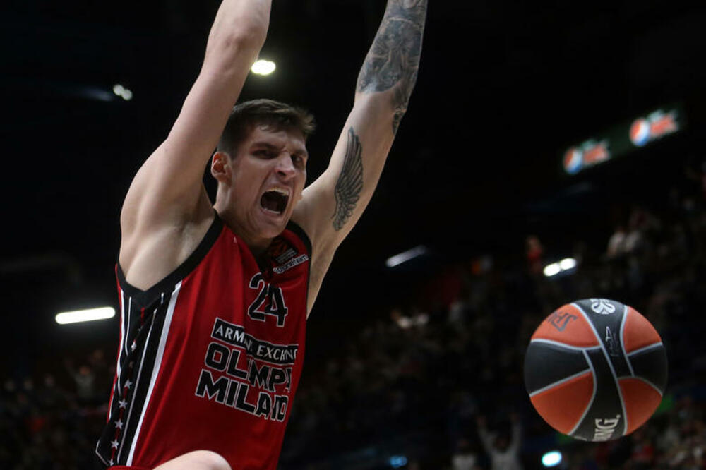 MILANO VLADA EVROLIGOM: Olimpija dobila derbi sa Barselonom i ostala sama na vrhu!