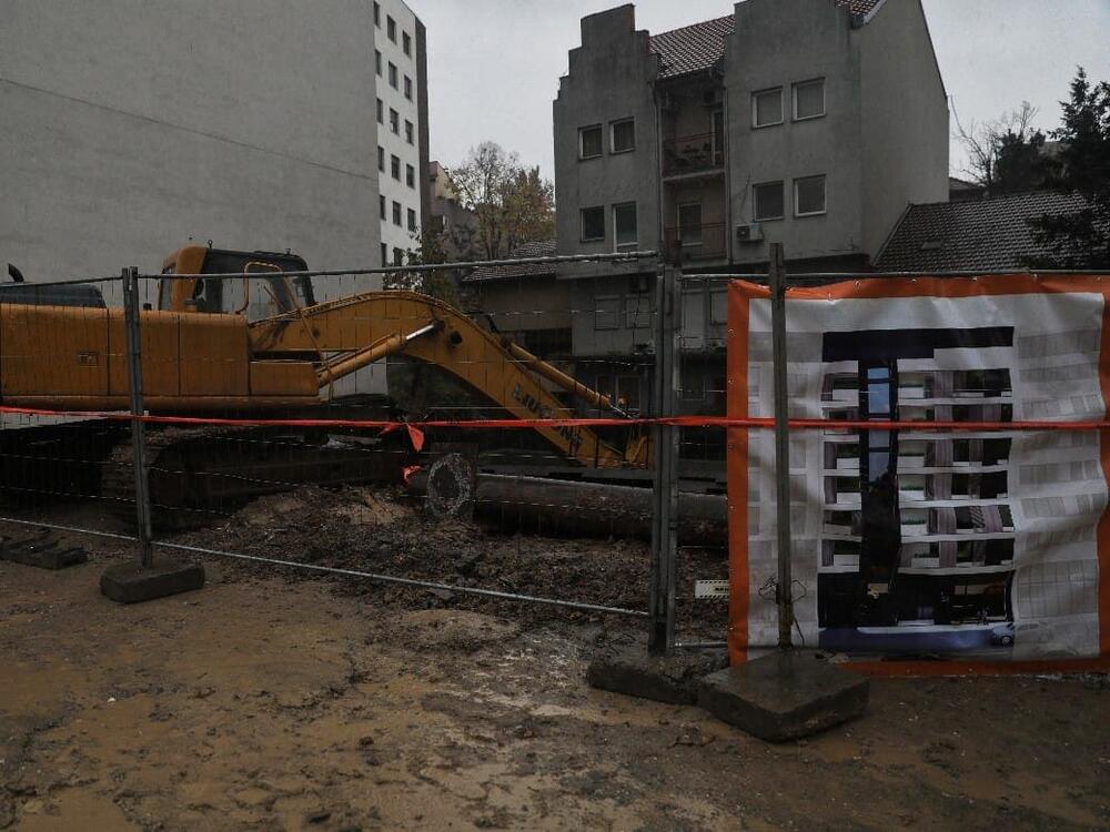 urušavanje gradilišta