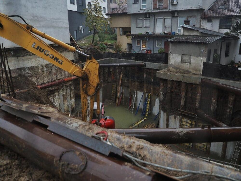 urušavanje gradilišta