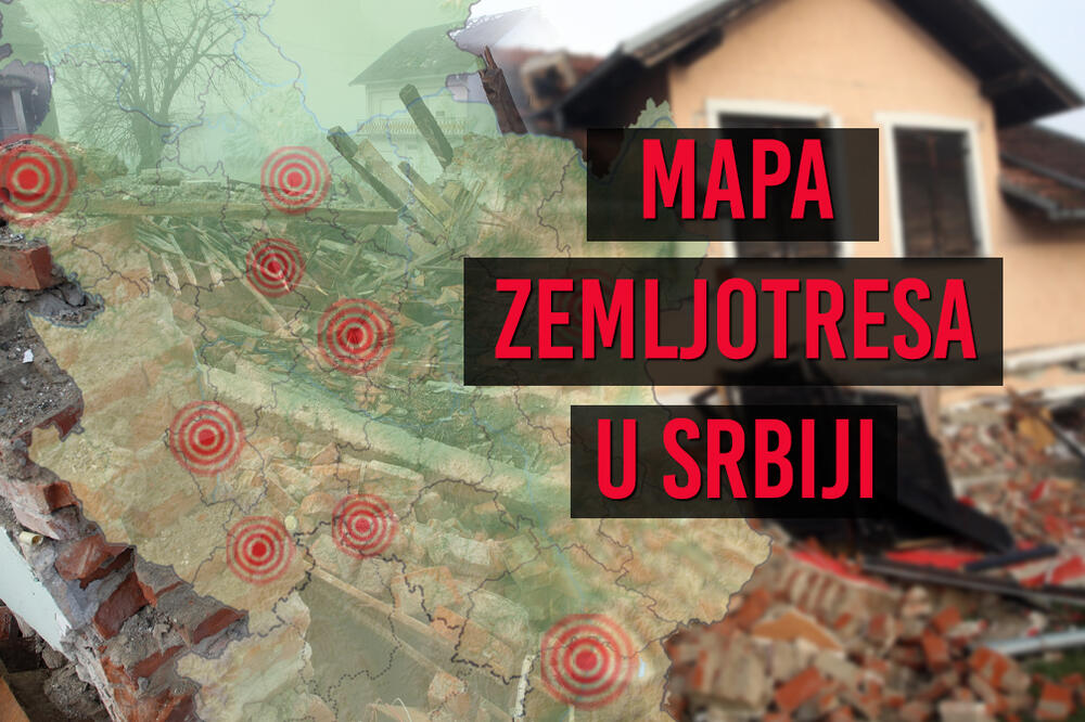 (MAPA) ZEMLJOTRESA U SRBIJI! Poslednjih 10 dana naša zemlja se "tresla" MNOGO puta, a evo šta kažu iz Zavoda