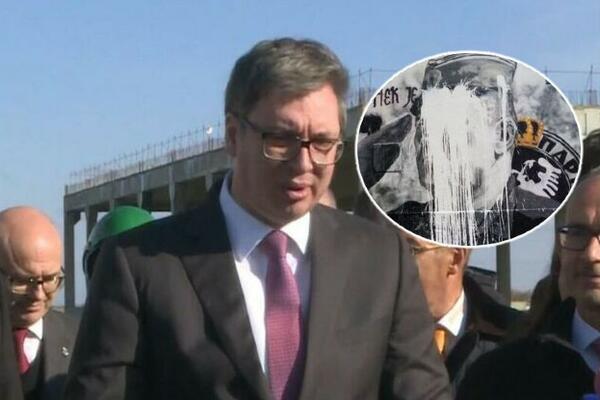 Vučić: Nismo štitili mural, nego građane od međusobnog sukoba