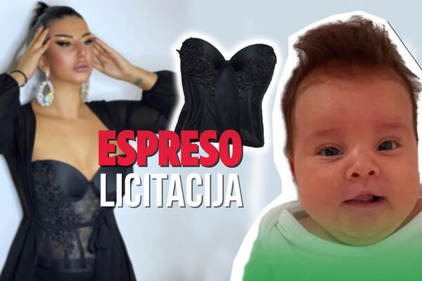 ESPRESO LICITACIJA ZA MALU VANJU! Kupite UNIKATNI KORSET naše NOVINARKE i pomozite bebi da se IZLEČI! (FOTO)