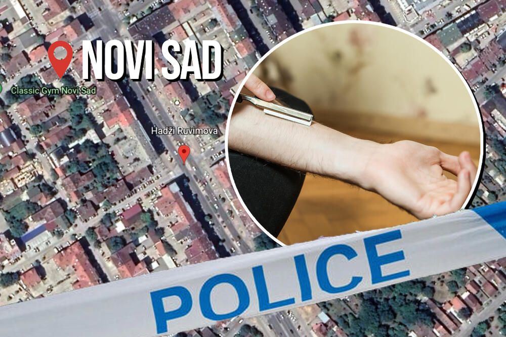 POKUŠAJ SAMOUBISTVA U NOVOM SADU: Mladić (27) isekao vene i vrat!