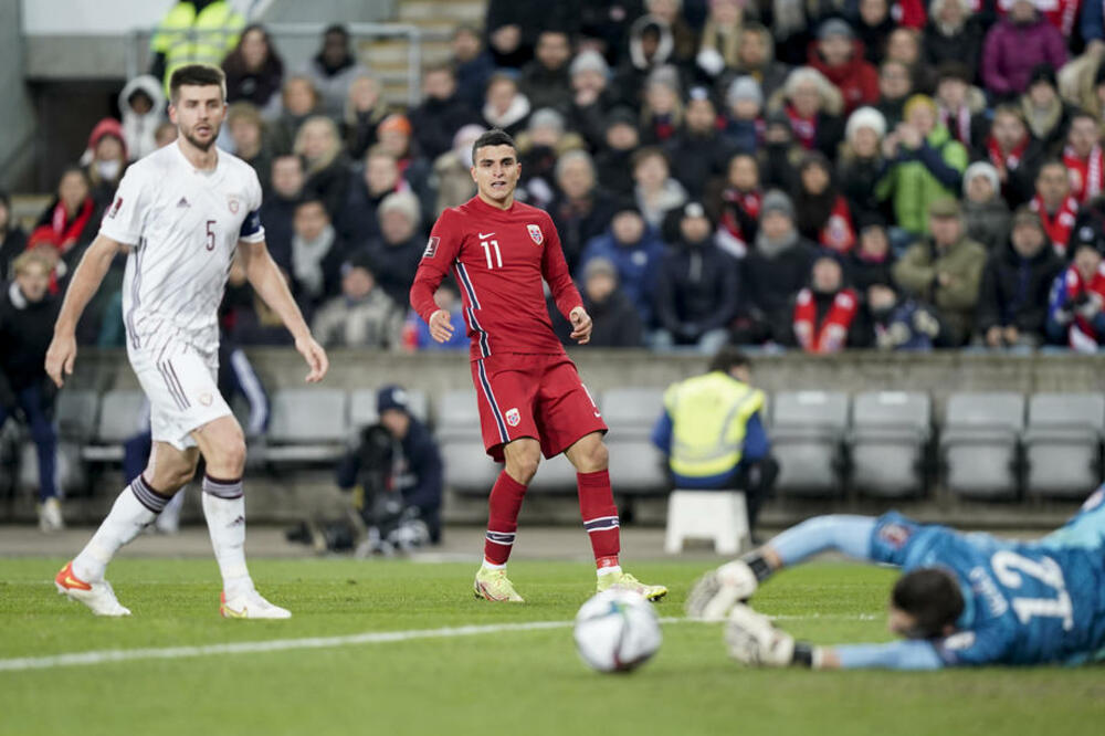 KIKS NORVEŠKE KOJI JE MOŽE SKUPO KOŠTATI: Letonija otkinula bodove u Oslu (FOTO)