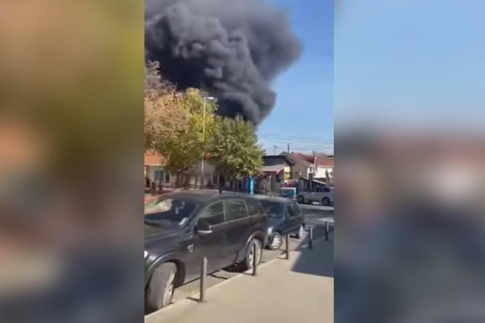 UGAŠEN POŽAR U VRANJU! Izgorele advokatske kancelarije i ugostiteljski objekat (VIDEO)