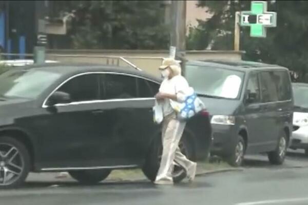 KARLEUŠA U DOMAĆINSKOM IZDANJU USLIKANA NA ULICI! Ni D od dive na kakvu smo navikli, da je ČOVEK NE PREPOZNA! FOTO