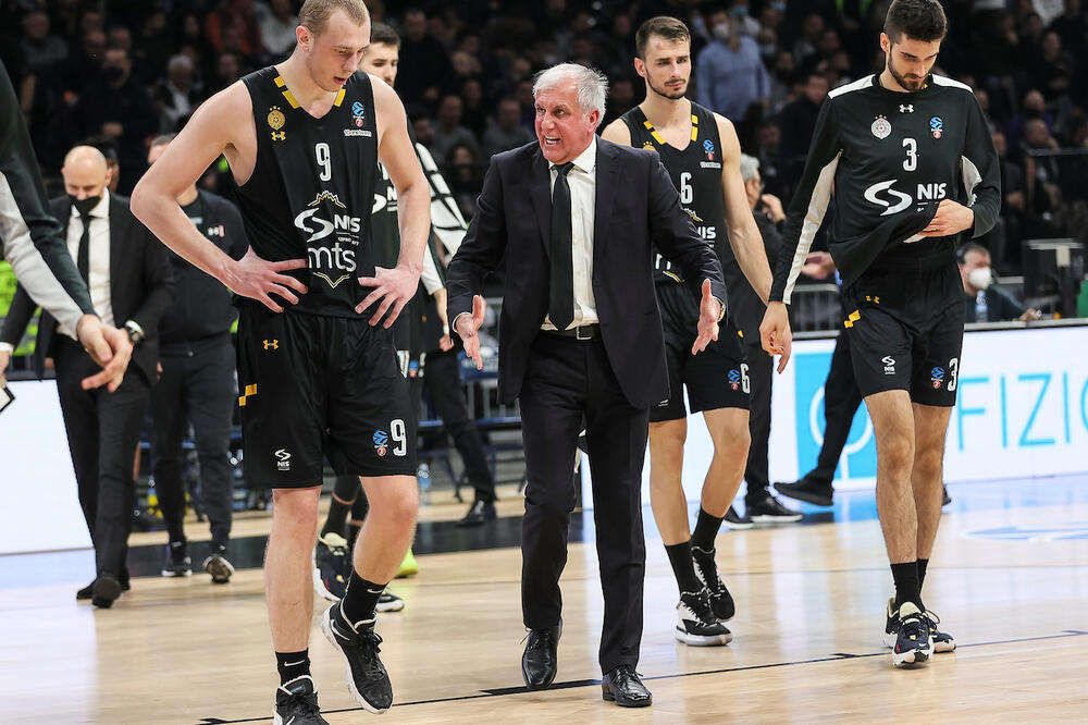ŽELJKO OBRADOVIĆ: Ja hoću da vratim Partizan gde mu je mesto, igrači su ti koji treba da napreduju!