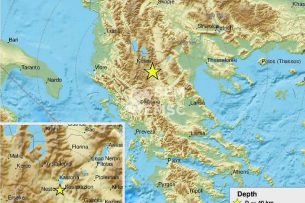 ZEMLJOTRES POGODIO GRČKU: 3.1 RIHTERA