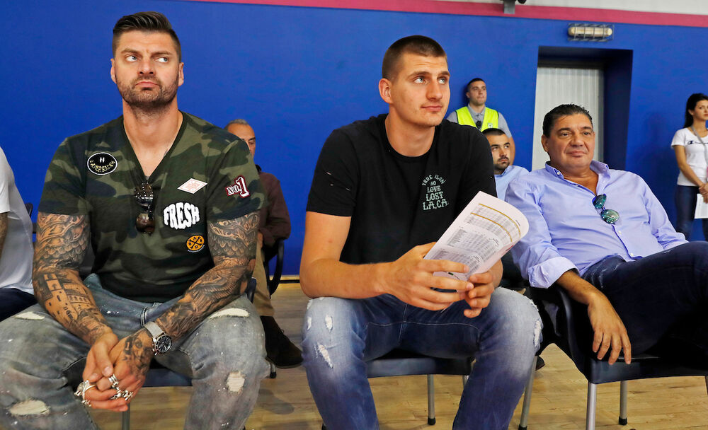 Strahinja i Nikola Jokić