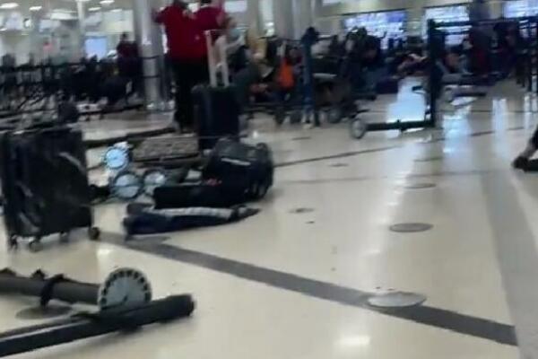 HOROR NA AERODROMU U ATLANTI: Upucao 3 OSOBE dok je čekao da prođe kontrolu (VIDEO)