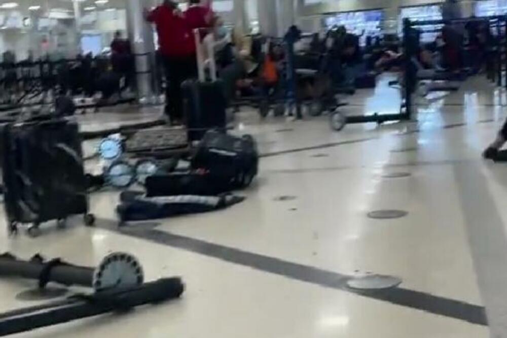 HOROR NA AERODROMU U ATLANTI: Upucao 3 OSOBE dok je čekao da prođe kontrolu (VIDEO)