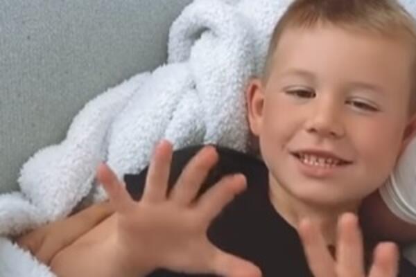 SINA (6) ODVELA U SALON DA NALAKIRA NOKTE! Usledila je lavina komentara ispod snimka dečaka, IZNENADIĆETE SE! VIDEO