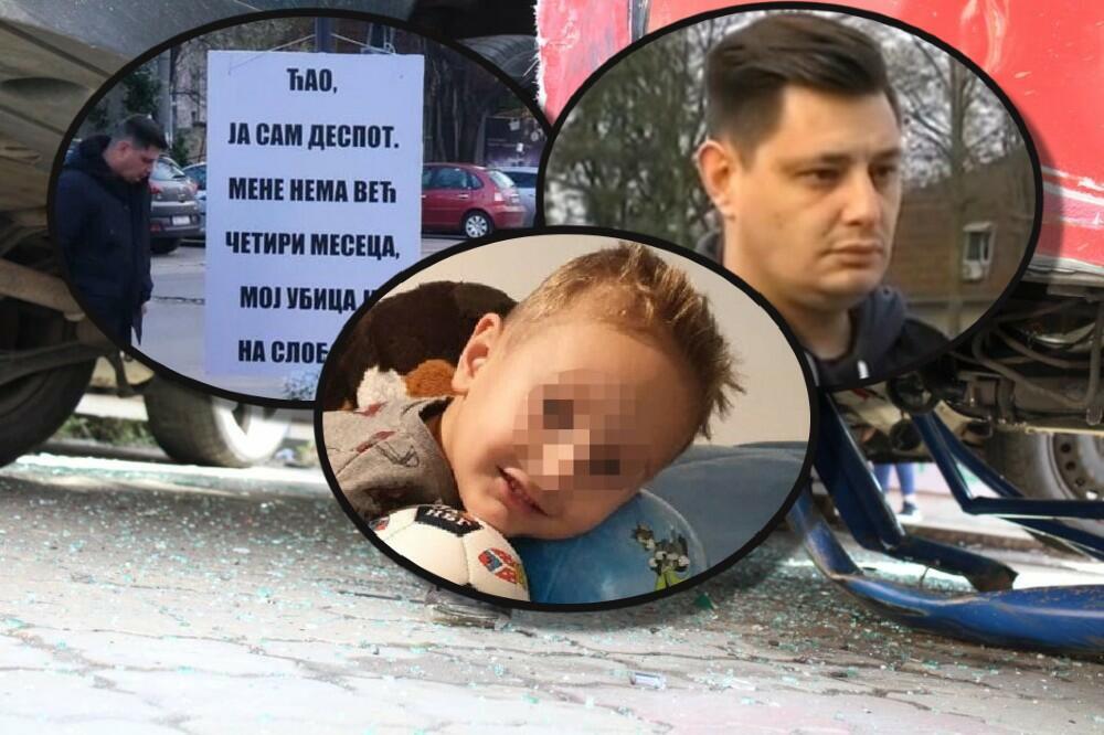 OTAC DESPOTA (4) KOJI JE ISPAO IZ AUTOBUSA I POGINUO ZA ESPRESO: "Blokiraćemo saobraćaj u Zemunu, PRAVDE NEMA"!