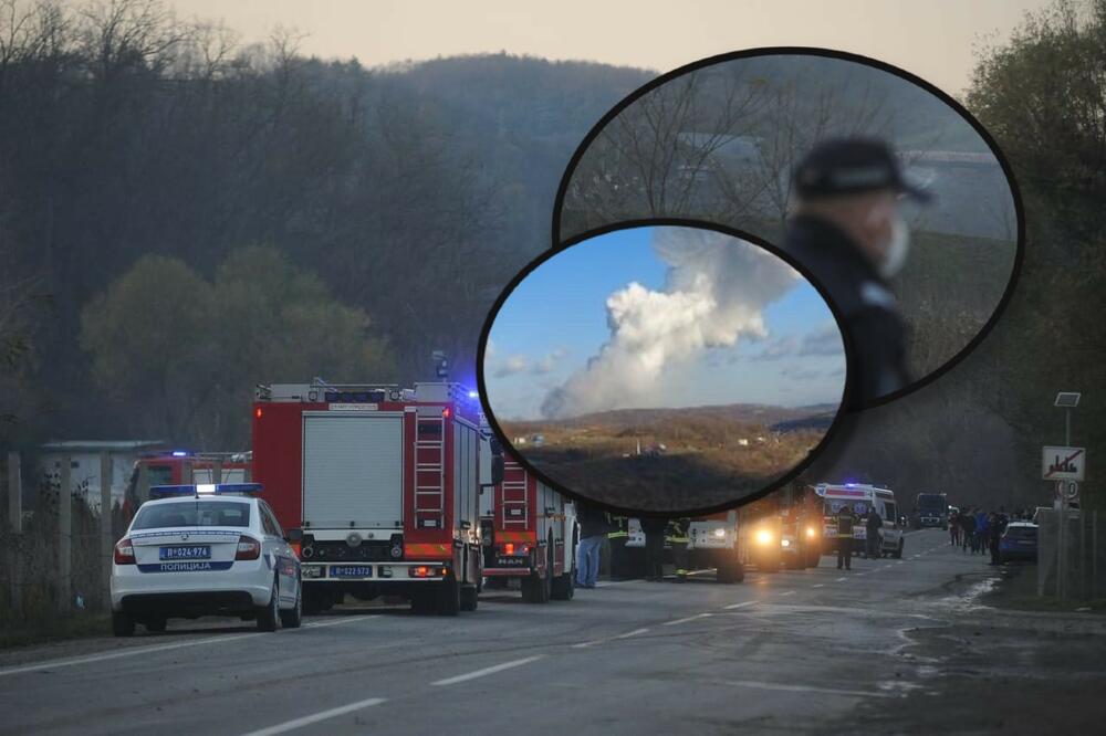 OGROMAN POŽAR I DETONACIJA U CRNOJ GORI: Nastao opšti haos, na terenu veliki broj vatrogasaca