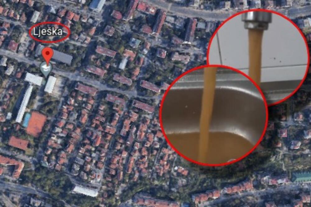 "BLATNJAVA VODA" ŠIKLJA IZ ČESMI NA BANOVOM BRDU! Stanari gledaju i NE VERUJU, evo šta su nam rekli iz VODOVODA