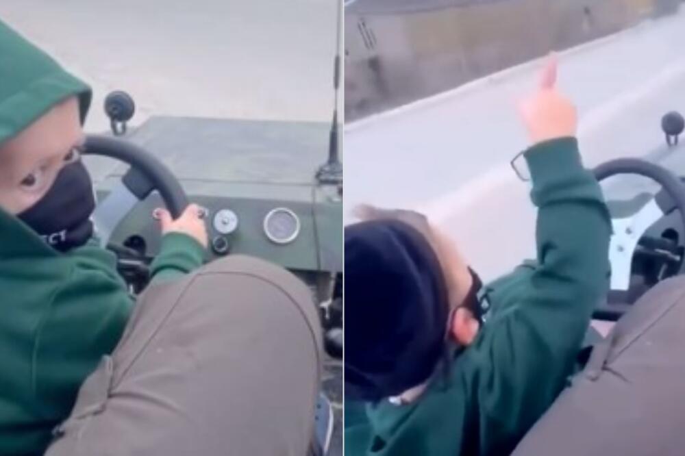 PROĐI S HASBULOM KROZ CRVENO: Maleni Habibov štićenik je ŠOU na internetu, njegov snimak za volanom je HIT! (VIDEO)