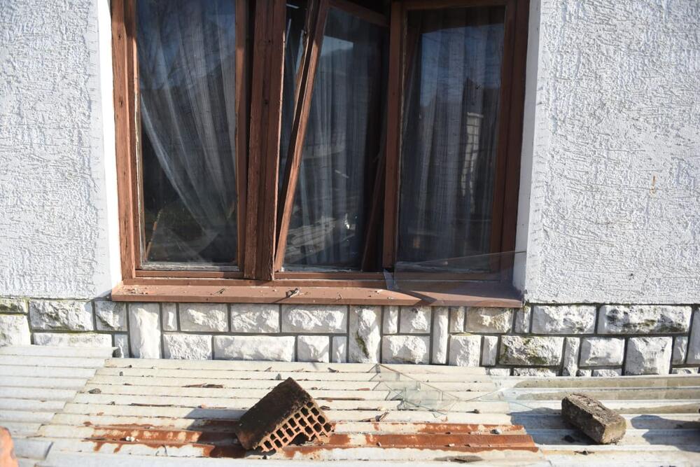 Leštane, Meštani, Eksplozija