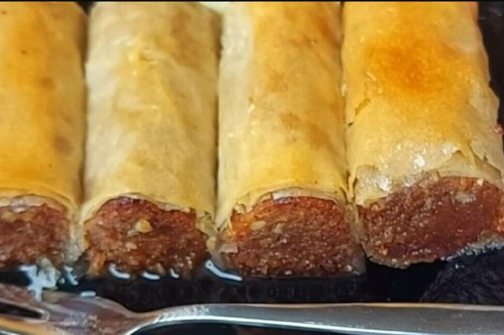 BAKLAVU SVI VOLIMO, A DA LI BISTE JE PROBALI U KOMBINACIJI SA KEKSOM I BELOM ČOKOLADOM? Obećava na prvu! (RECEPT)