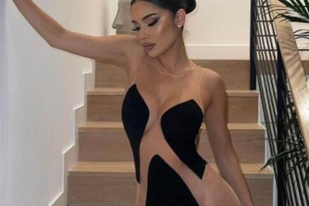 1 HALJINA JE USPELA DA ZAPALI MREŽE: Deluje da VIŠE OTKRIVA NEGO ŠTO POKRIVA, OPTIČKA VARKA, ljudi ZBUNJENI (FOTO)