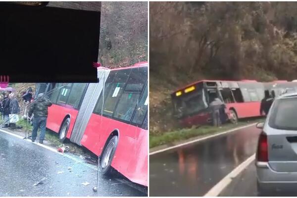 OGLASIO SE SEKRETARIJAT ZA JAVNI PREVOZ: U nesreći u Dubokom povređeno 5 putnika i vozač!