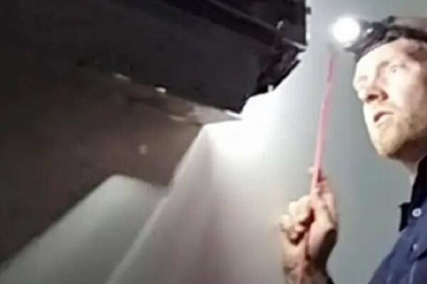 ZASTRAŠUJUĆI SNIMAK: Otvorio je KLIMA UREĐAJ i ugledao nešto od čega se PREVRĆE STOMAK! (VIDEO)