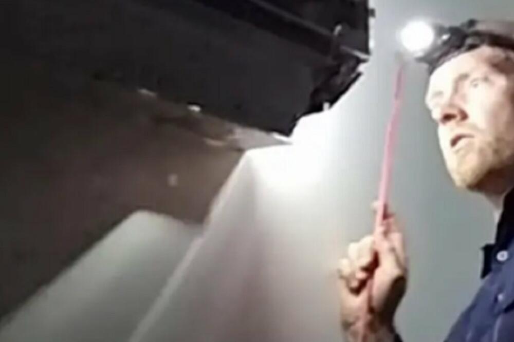 ZASTRAŠUJUĆI SNIMAK: Otvorio je KLIMA UREĐAJ i ugledao nešto od čega se PREVRĆE STOMAK! (VIDEO)