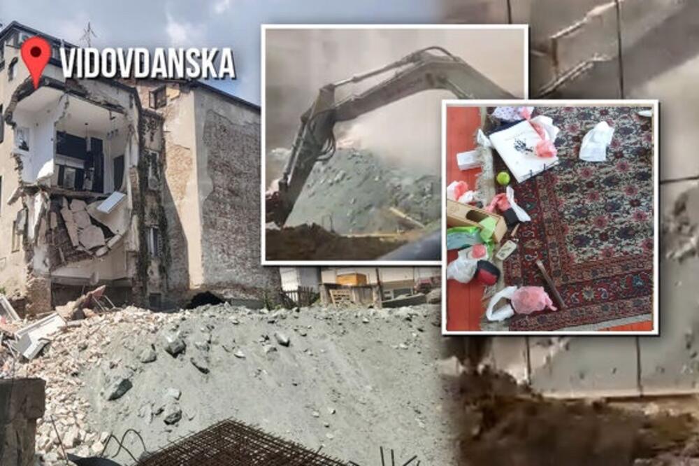 OBIJENI SVI STANOVI U ZGRADI U VIDOVDANSKOJ KOJA SE LETOS URUŠILA! Stanari izbezumljeni, SVE JE ISPRETURANO (VIDEO)