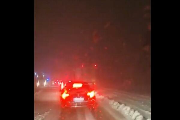 ODRON! Sneg donosi nevolje vozačima