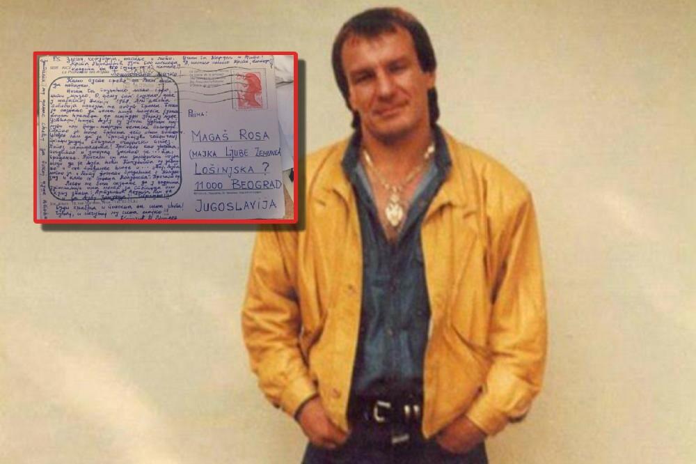 "DOŠLO VREME DA MAJMUNI UBIJAJU LJUDE": Majci Ljube Zemunca stigla ČUDNA razglednica nakon njegove smrti! (FOTO)